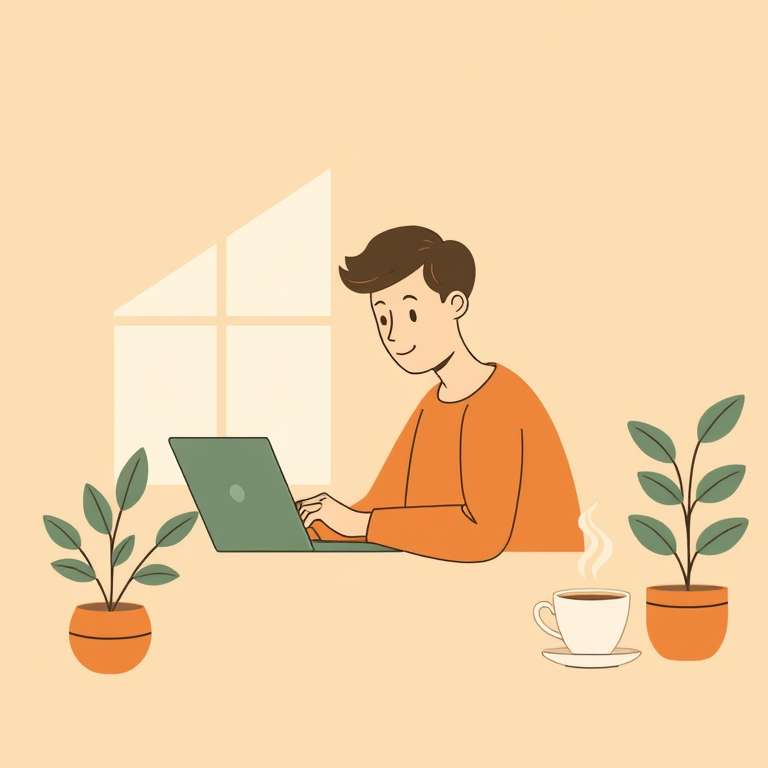 Admissions Application illustration