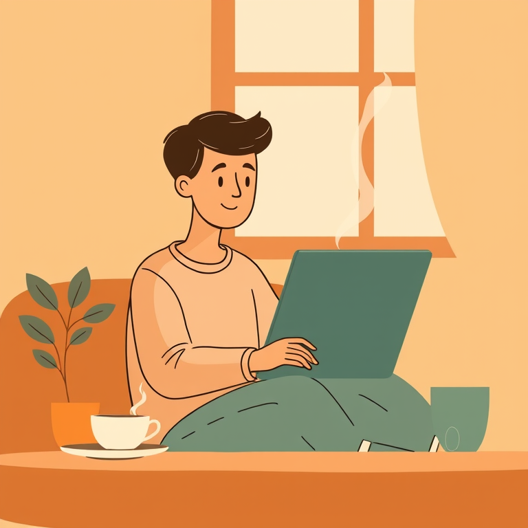 Parcel Delivery Application illustration