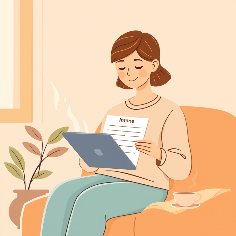 Baby Care Log illustration