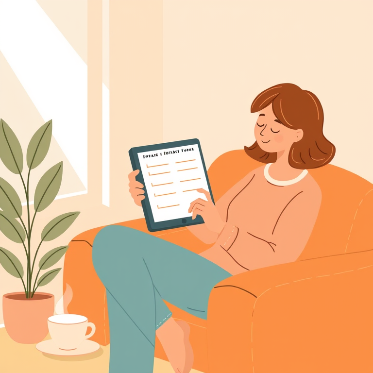 Bank Detail Intake Form illustration