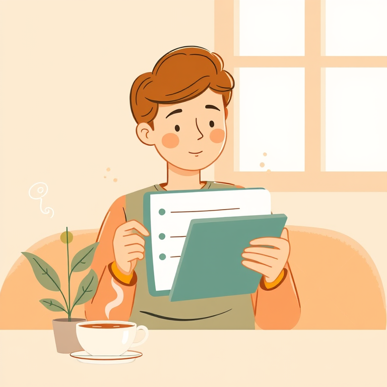 Battery Self Survey illustration