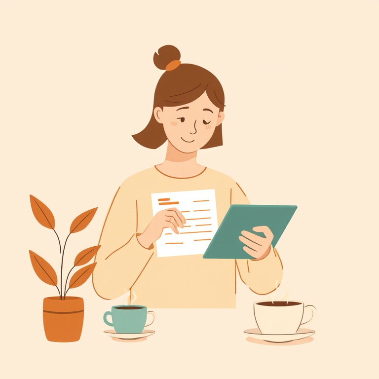 BBQ Checklist illustration