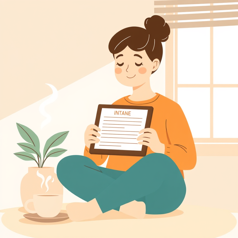 Blood Donation Intake Form illustration