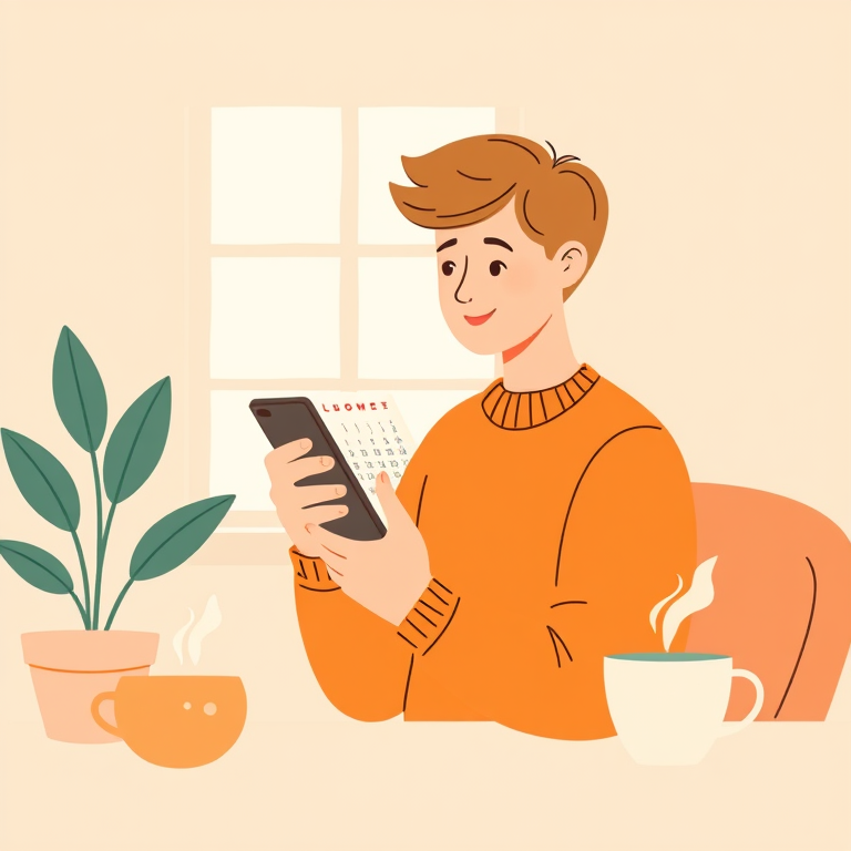 Book Checkout Form illustration