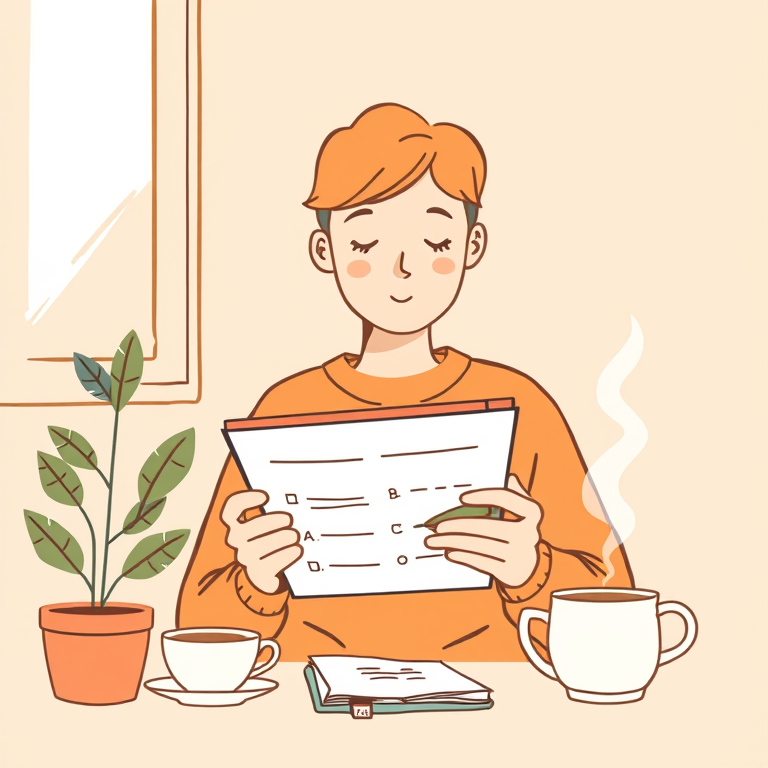 Book Survey illustration