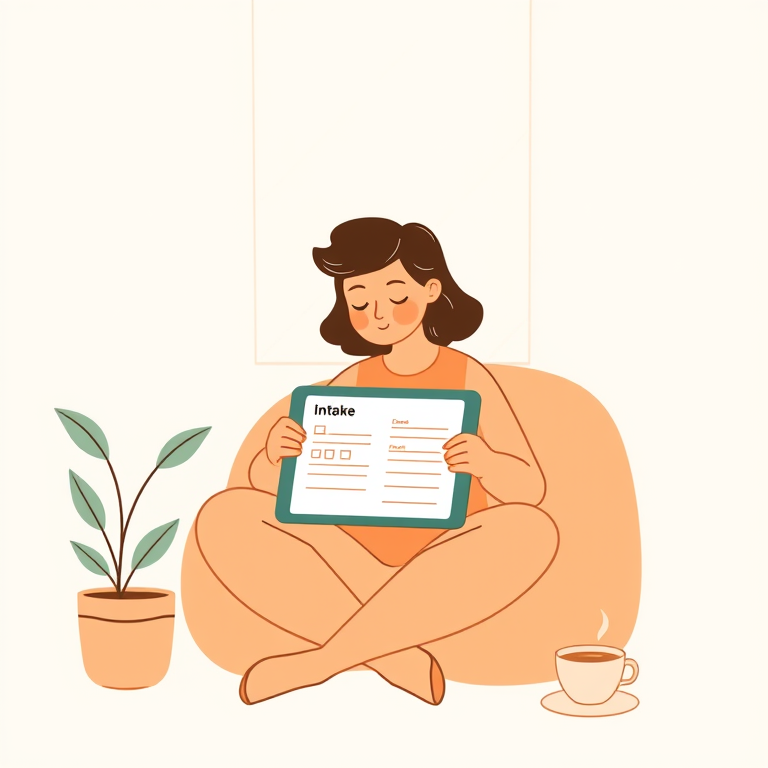 Branding Intake illustration