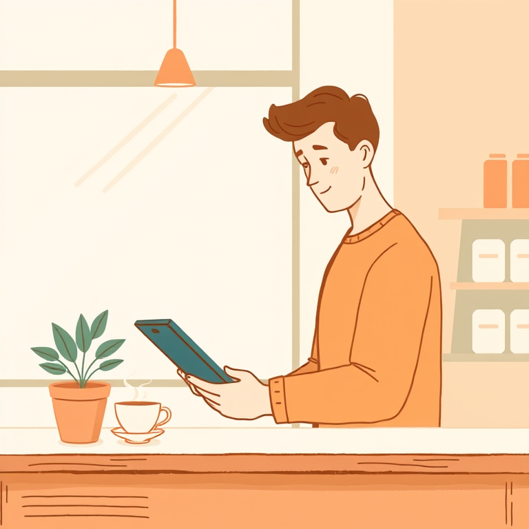 Breakfast Order Form illustration