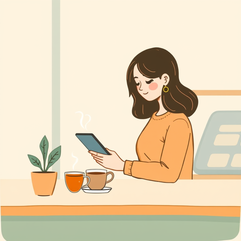 Brownie Order Form illustration