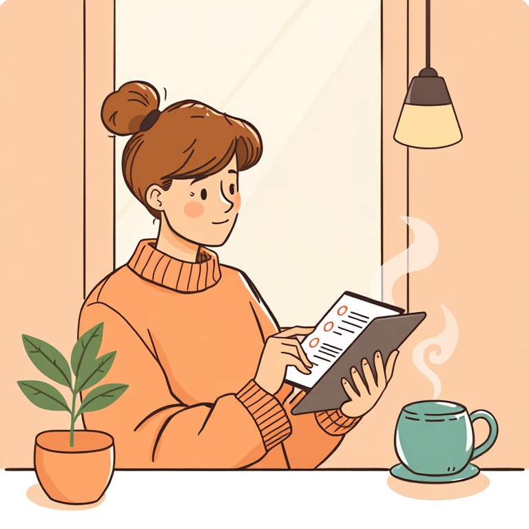 Candle Survey illustration