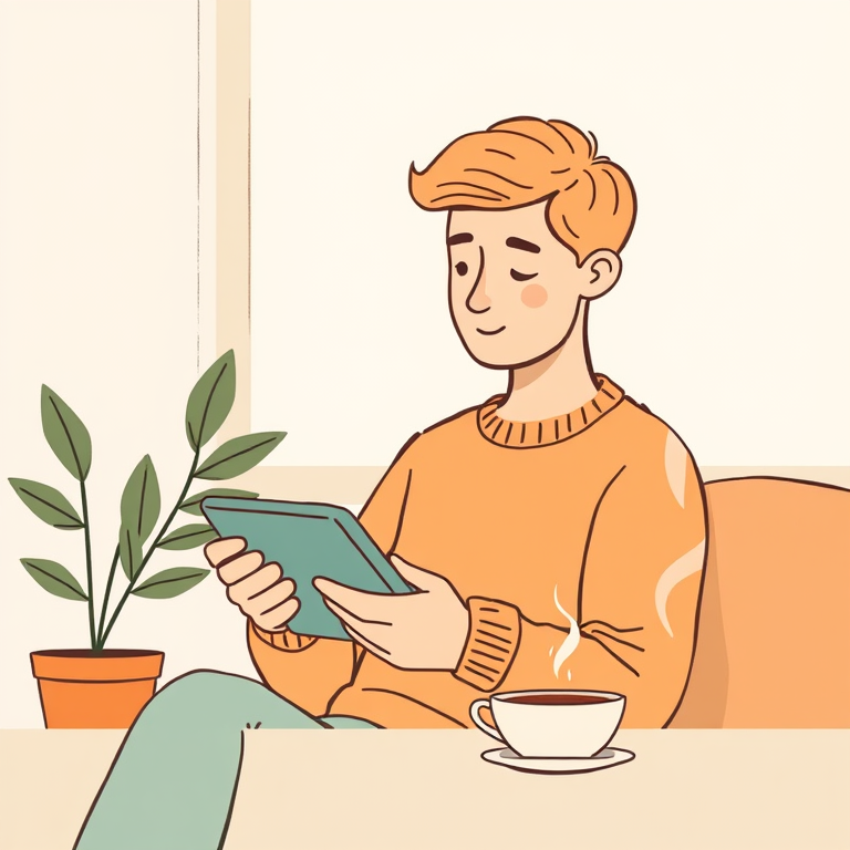 Candy Survey illustration