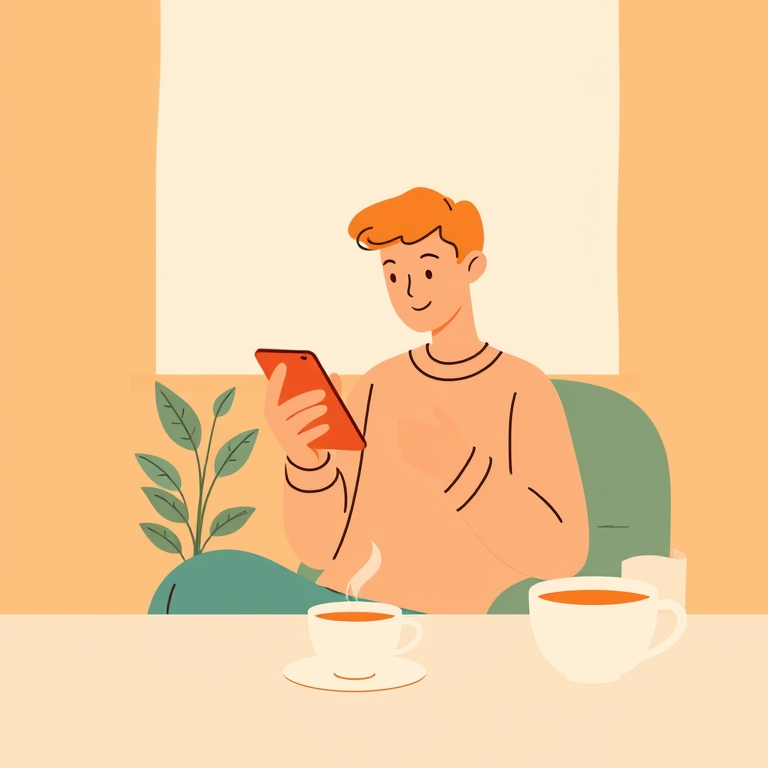 Car Rental Request illustration