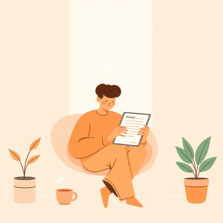 Career History Intake illustration