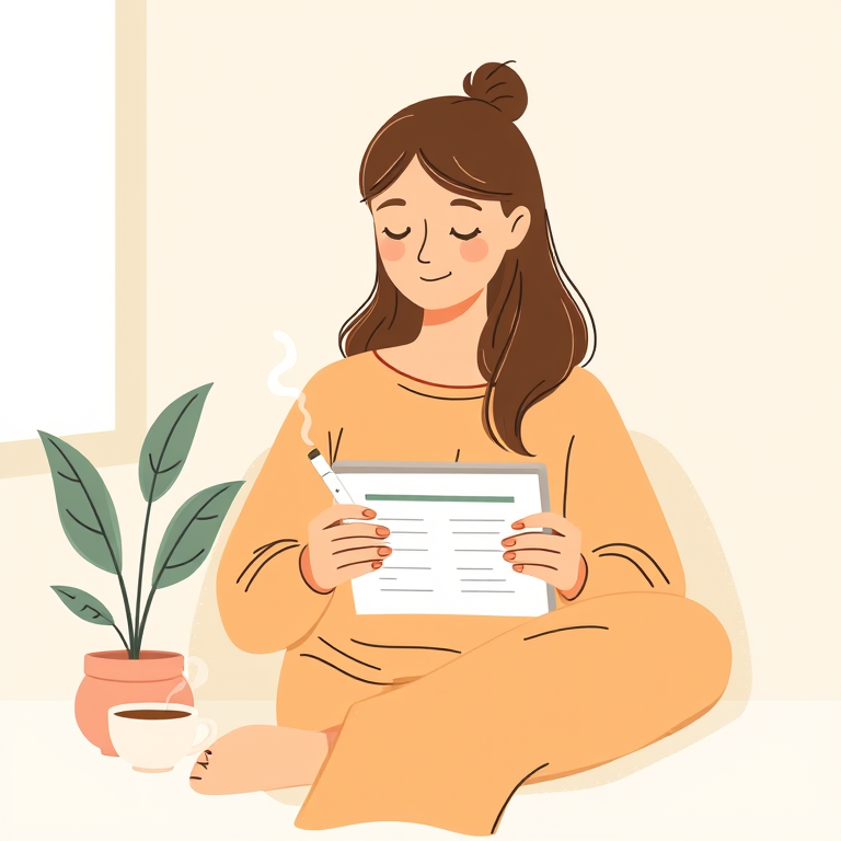 Case History Intake Form illustration