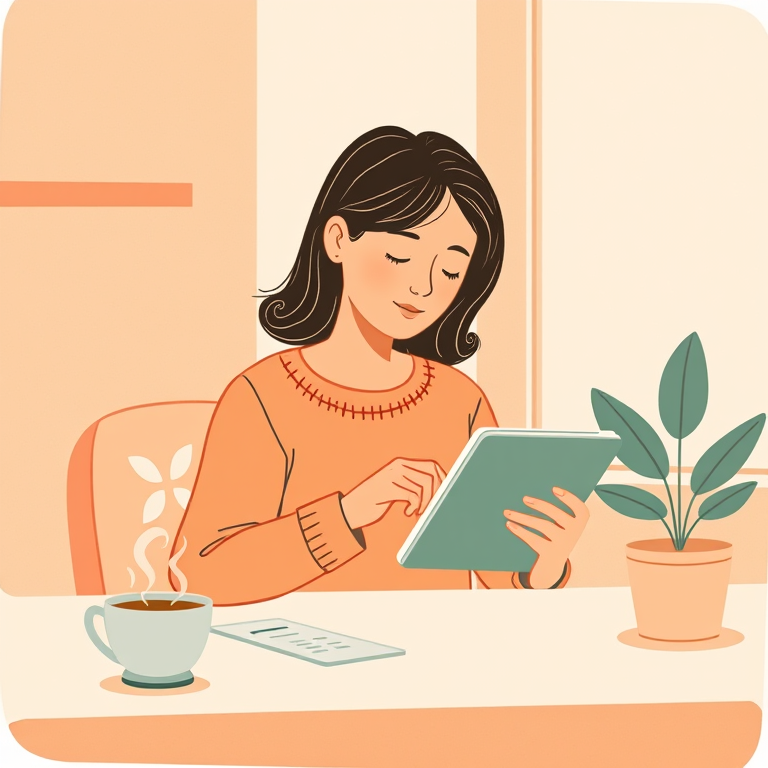 Cash Up Process illustration