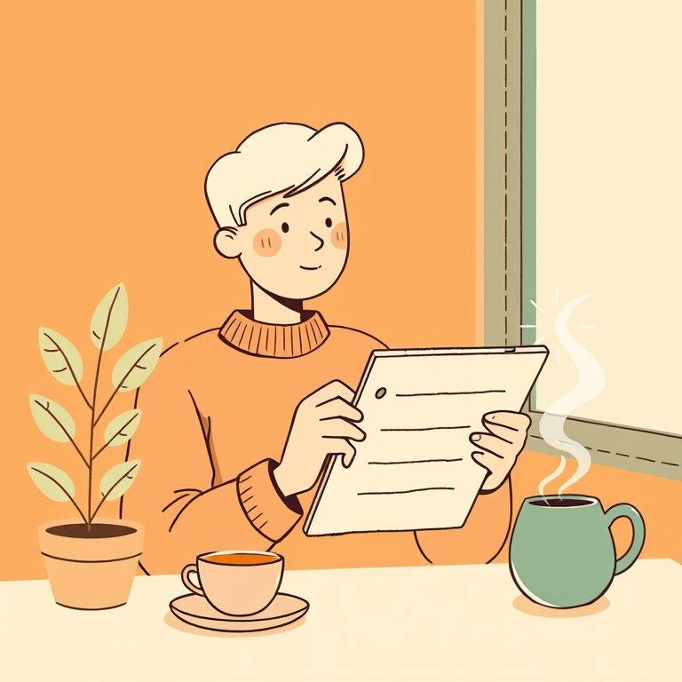 Celebrity Survey illustration