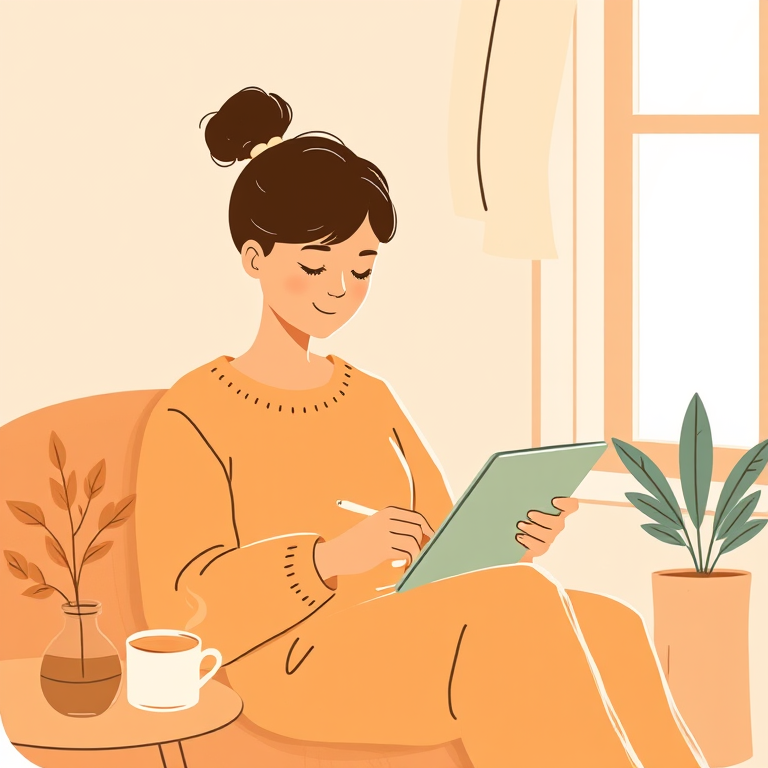 Airbnb Check-In Form illustration