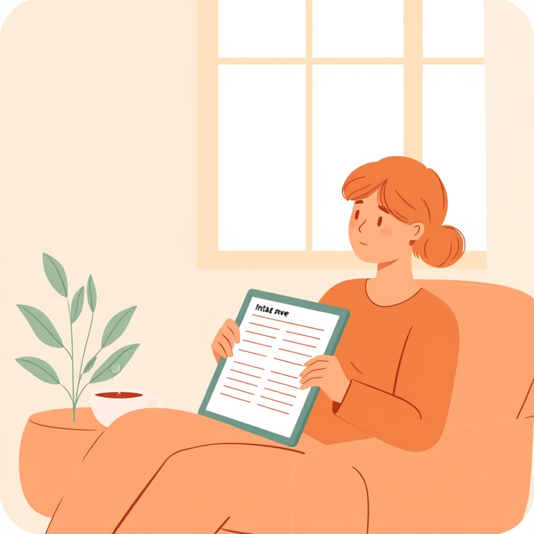 Commission Statement Intake illustration