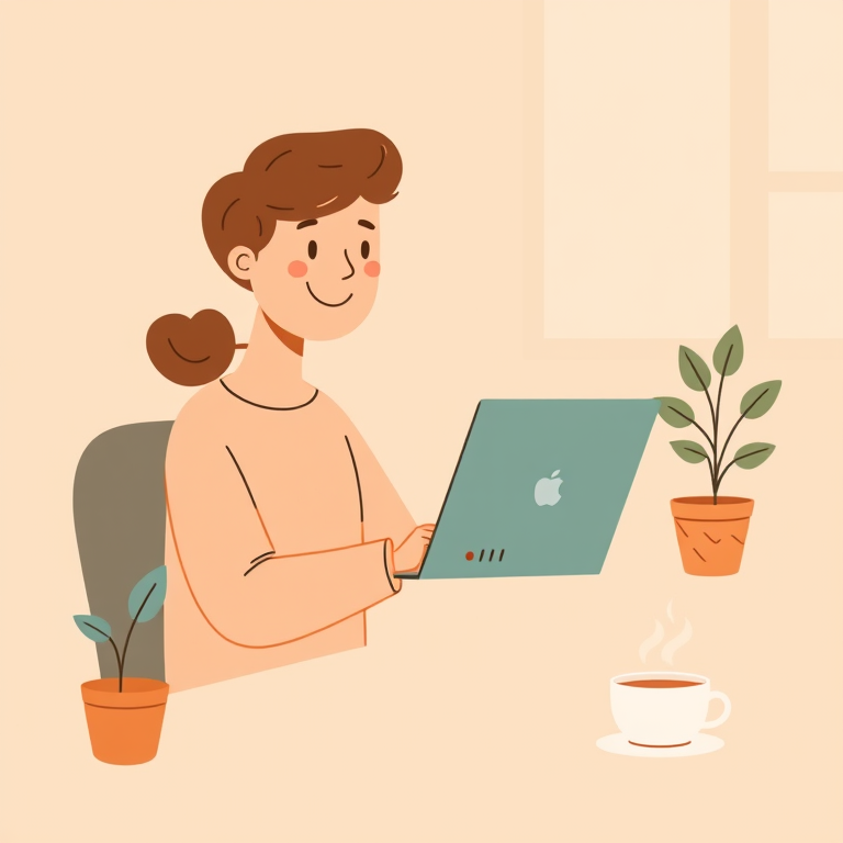 Contact Details Form illustration