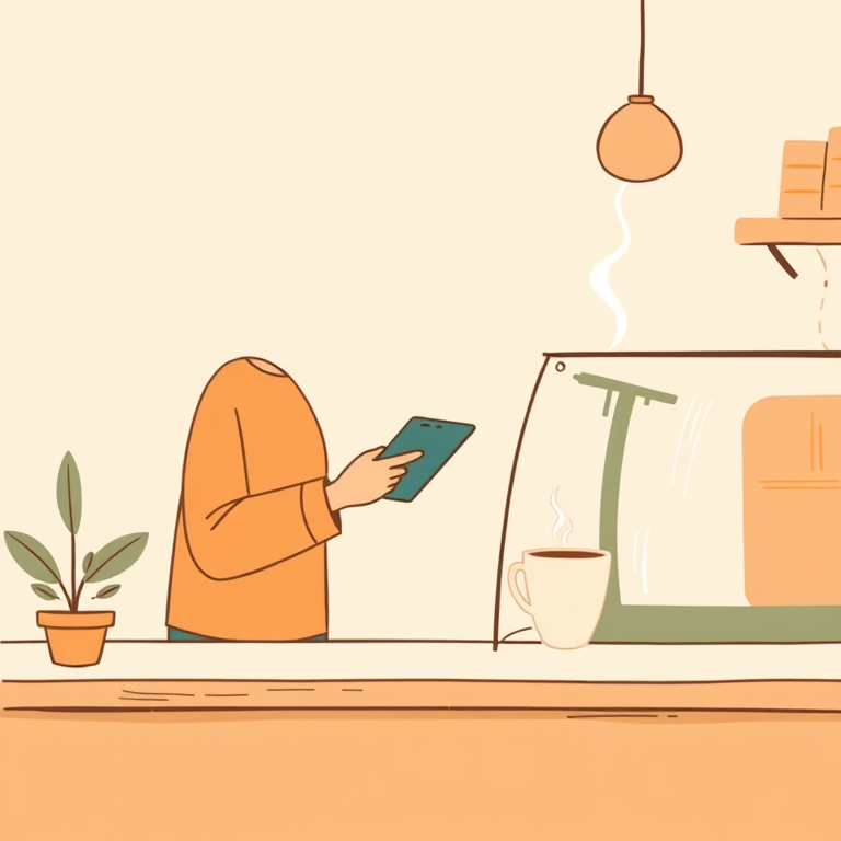 Cookie Order Form illustration