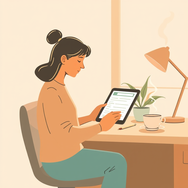 Copy Request Form illustration