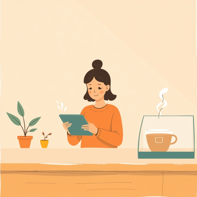 Cosmetics Order Form illustration