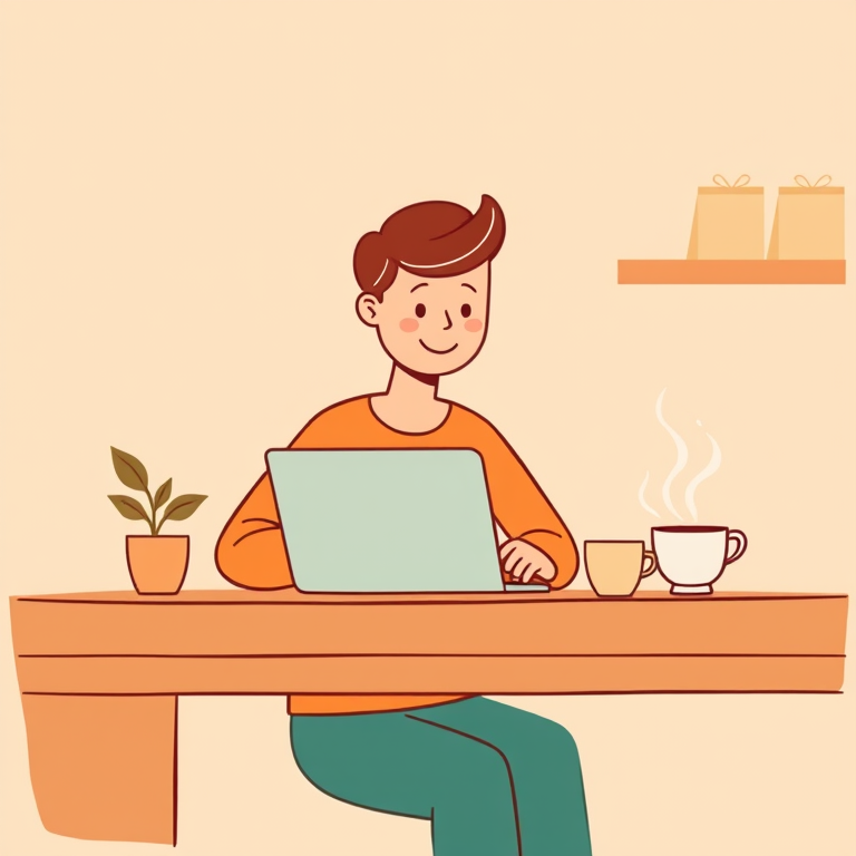 Courier Enquiry Form illustration