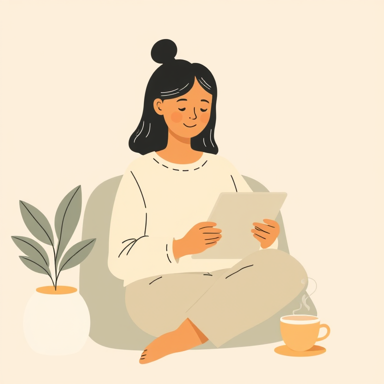 Daily Food Log illustration