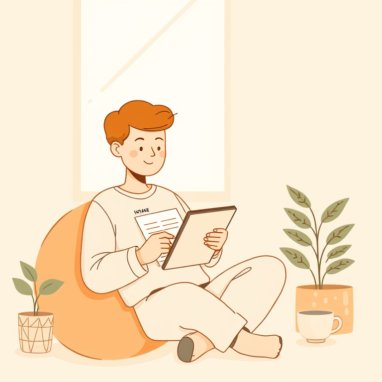 User Dashboard Intake illustration