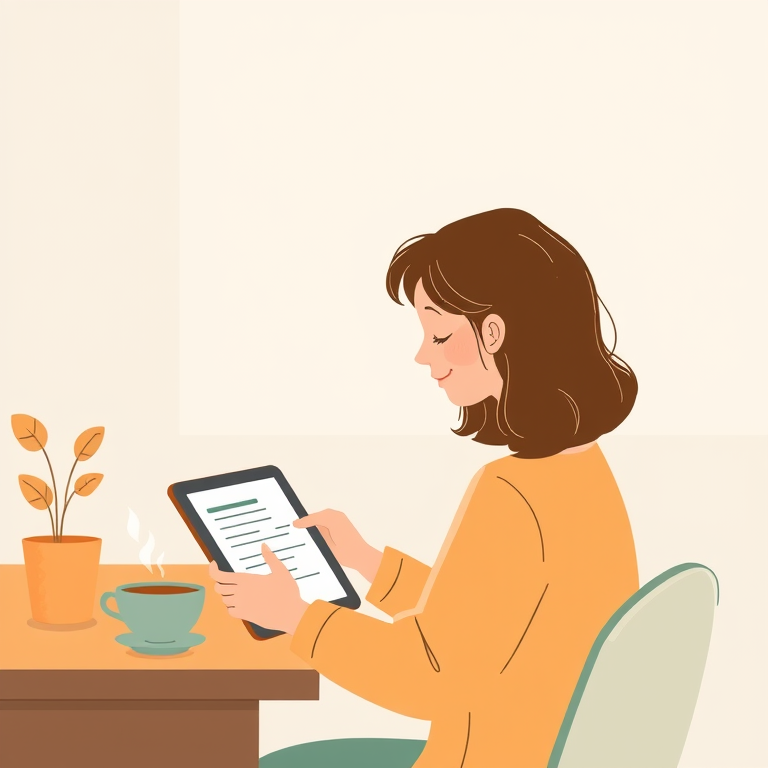 Dorm Room Checklist illustration