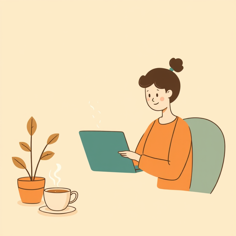 Easter Bunny Registration illustration