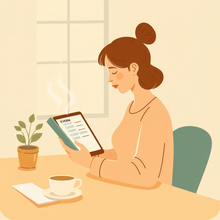 Easter Checklist illustration