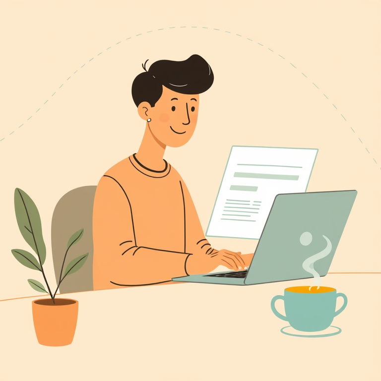 Email Sign Up illustration