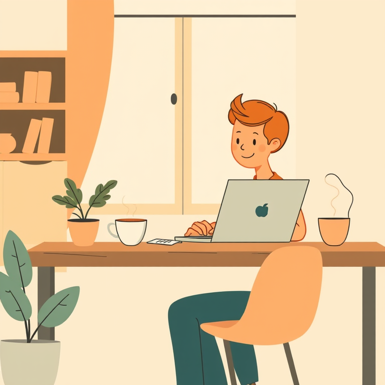 Email Support Request illustration