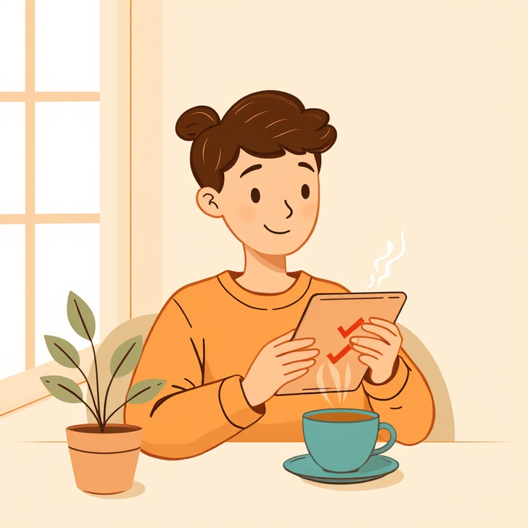 English Grade 4 Test illustration