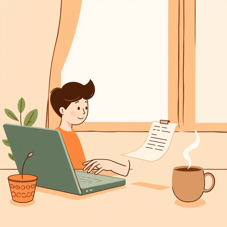 Enrollment Form illustration