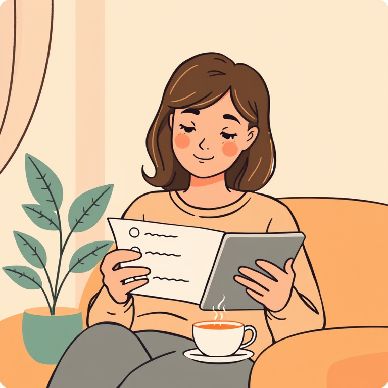 EPDS Questionnaire illustration