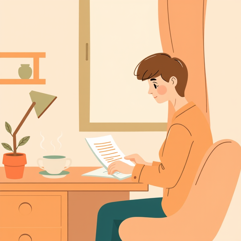 Expense Claim Form illustration