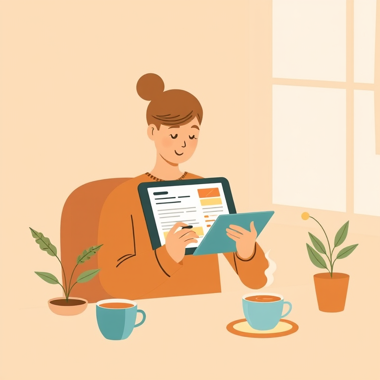 File Upload Form illustration