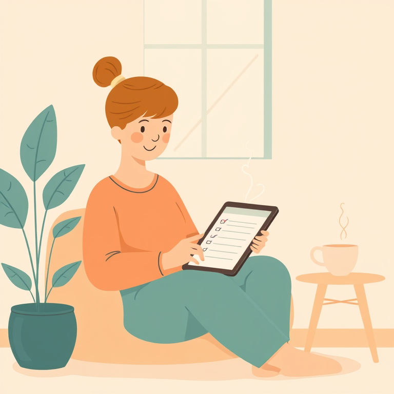 Flu Shot Proof Intake illustration