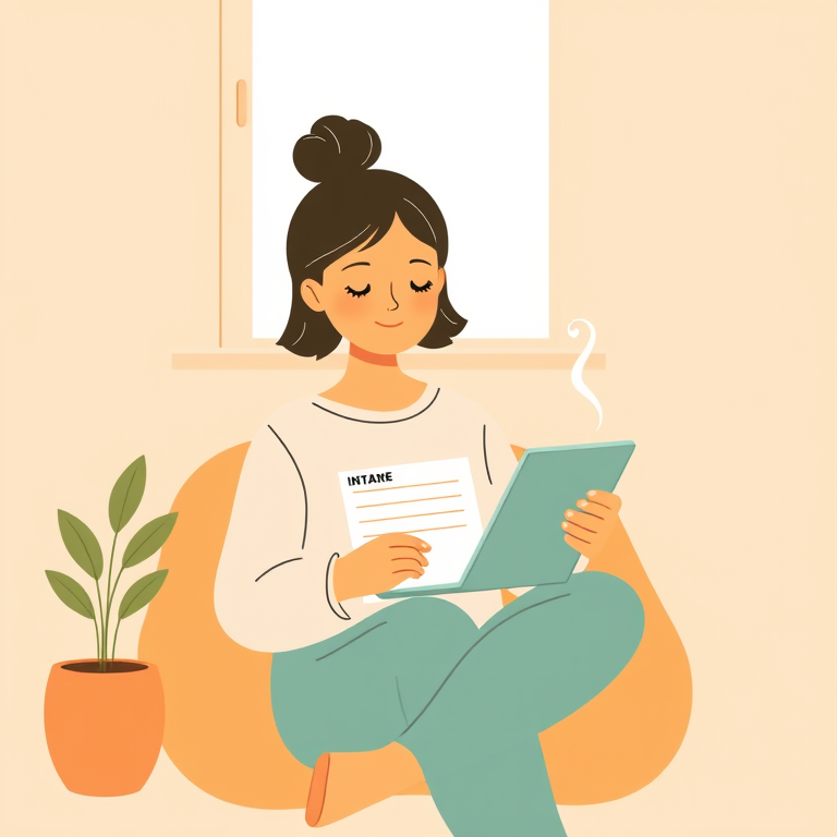 Food Drive Intake Form illustration