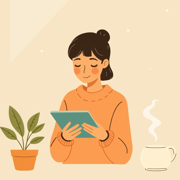 Food Evaluation Survey illustration