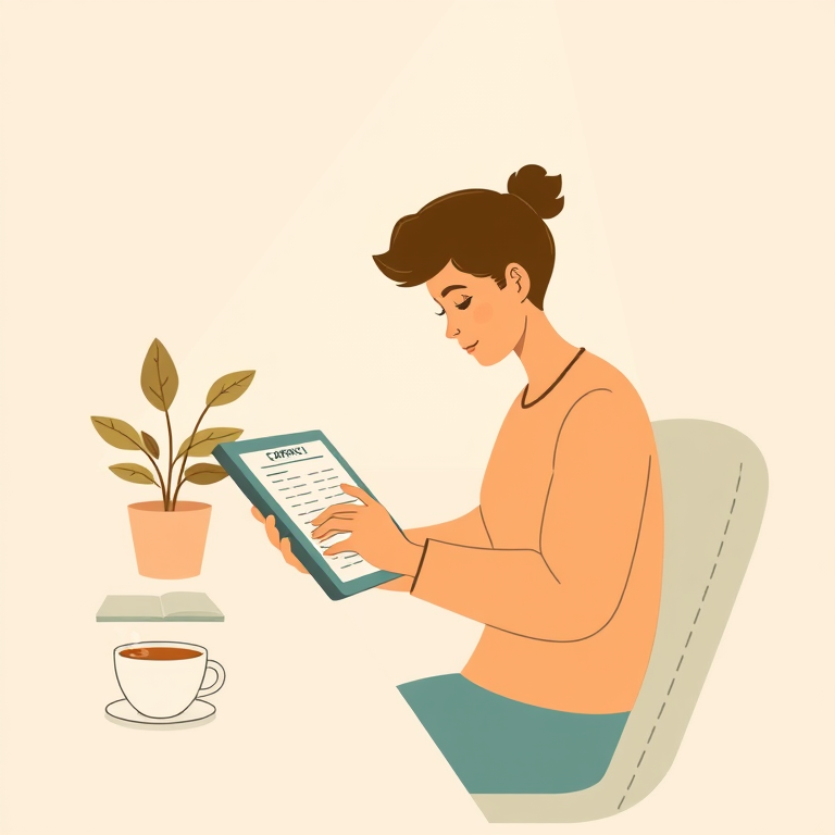 Form 1040 illustration