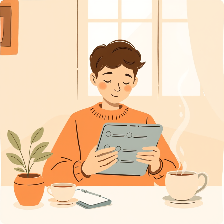 Gratitude Survey illustration