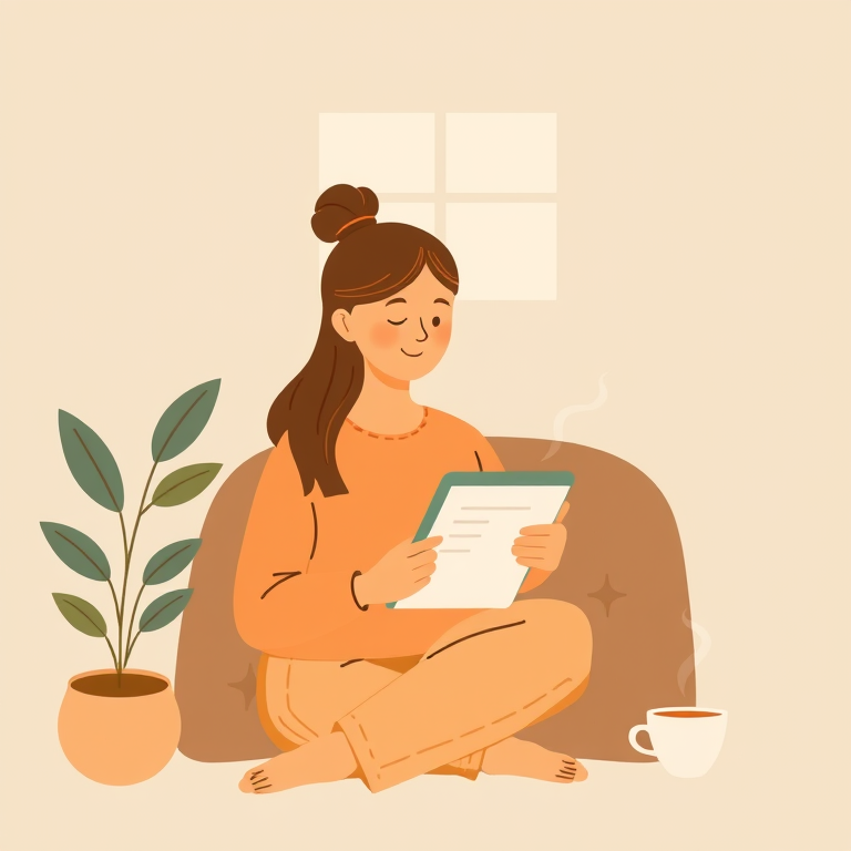 Headache Diary illustration