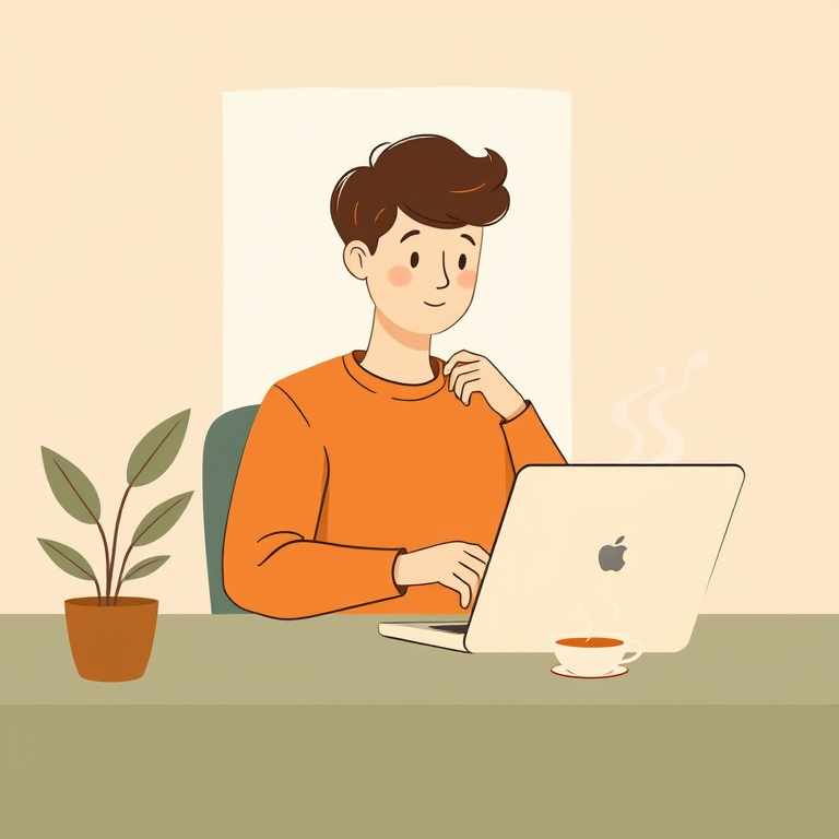 Holiday Application illustration